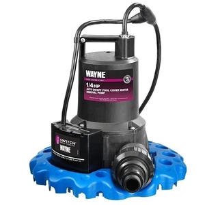 WAYNE 57729-WYNP WAPC250 1/4 HP Automatic ON/OFF Water Removal Pool Cover Pump - Picture 1 of 9