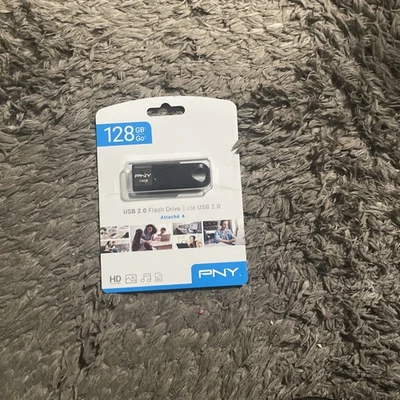 PNY 128GB USB 2.0 Flash Drive Attaché 4 - Image 1 of 2