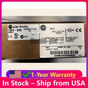 NEW AB 1203-SSS POWERFLEX DRIVE SMART SELF SERIAL CONVERTER US Free Tax - Picture 1 of 1