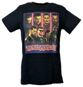 Judgment Day Whole Gang Finn Balor, Rhea Ripley, Damion Priest Shirt Black - Imagen 1 de 5