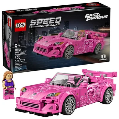 LEGO 77241 Speed Champions 2 Fast 2 Furious Honda S2000 Pink SAME DAY EXPRESS PO - image 1 of 4