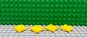 Lego 4 Amarillo 2x2 Placa Base NUEVO - Imagen 1 de 1