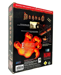 Diablo (PC CD-ROM, German Big Box, 1996) – Blizzard Entertainment Deutsche DE 🔥 - Bild 1 von 18
