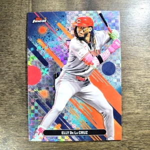 2025 Topps Finest - Common Elly De La Cruz #56 Checkerboard Refractor - Picture 1 of 2