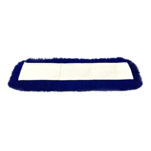 Ricambio Scopa Pavimenti a Frange Blu in Cotone con Tasche 80 cm - Ipc Tools - Foto 1 di 1