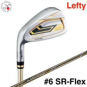 HONMA Golf BERES 09 Lefty 3S 3 Star Iron #6 SR-Flex ARMRQ FX Graphite Shaft New - Picture 1 of 12