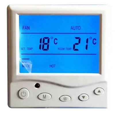 Precise Temperature Control with LCD Display for Digital Floor Heating System - Image 1 of 4