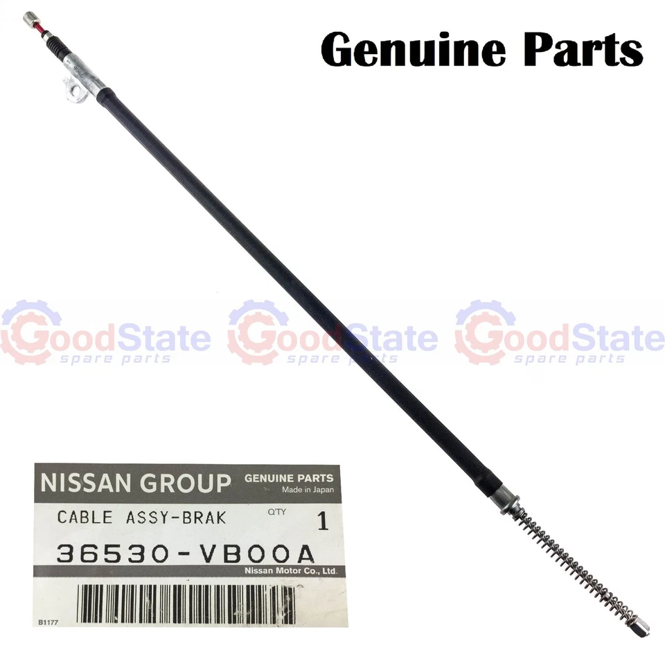 GENUINE Nissan Patrol Y61 GU RD28TI TB45E TD42 TD42T Lower Handbrake Cable - Image 1 of 1