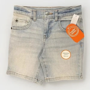Wonder Nation Distressed Denim Blue Light Wash Shorts Boys 8 NWT NEW - Picture 1 of 9