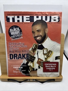 Super RARE Summer 2017 Sacramento local "THE HUB" Culture Magazine DRAKE COVER - Picture 1 of 12