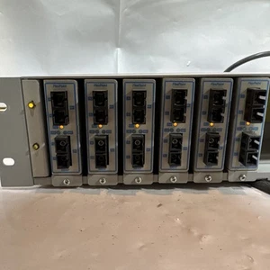 Omnitron Systems 4396 W/ Two 4399 W/ Six 100FF - Picture 1 of 7