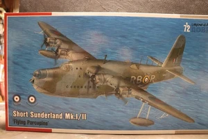 Short Sunderland Mk.I/II British WWII Flying Boat Patrol Bomber Sp. Hobby 1/72 - Bild 1 von 6