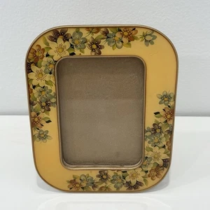 "Marco de fotos floral vintage The Bucklers 5th Ave. NY 6,5""x 8"" de pie trasero" - Imagen 1 de 5