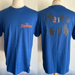 ZOOTPIA (20016) Official Walt Disney Animation Studio Promo T-Shirt Size Medium - Picture 1 of 5