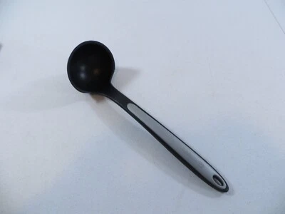 Calphalon 13" Black & Gray Nylon Plastic Cooking Serving Ladle - Image 1 of 4