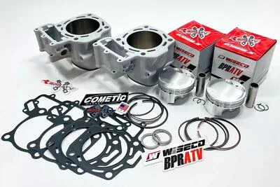 05-11 Brute Force Teryx 750 85mm Cylinders Wiseco Piston Top End Rebuild Cometic - Image 1 of 4