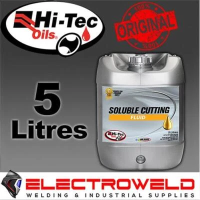 5L Hi-Tec SOLUBLE CUTTING FLUID OIL HI-TECH LUBRICANT LUBRICATION HIGH HI6-2910 - image 1 of 3