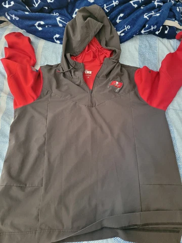 Tampa Bay Buccaneers NFL Nike Pullover Jacket Men's XLarge Team Issue #11 Cover