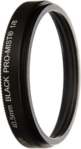 New Tiffen 40.5mm Black Promist (Grade 1/8) Glass Diffusion Filter - Picture 1 of 10
