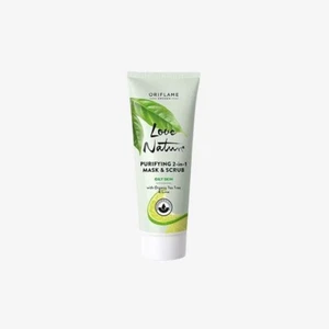 Oriflame Purifying 2-in-1 Mask & Scrub with Organic Tea Tree & Lime - Picture 1 of 1