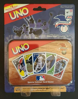 UNO Special Edition, American League Baseball Stars, 2006 - Factory Sealed - Image 1 of 2