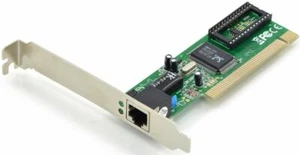 Network Ethernet Card PCI PC NIC Full-Height Desktop Slot Win,Unix,Linux,Ubuntu - Picture 1 of 1