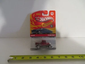 Hot Wheels Classics Series 5 #18 1929 Ford Pickup Red 2008 MOC - Picture 1 of 3