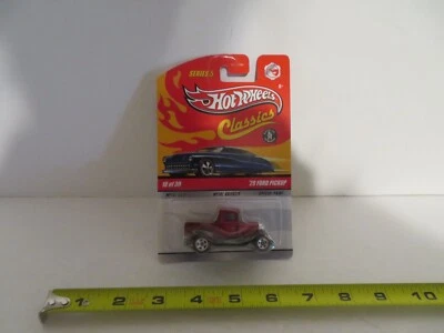 Hot Wheels Classics Series 5 #18 1929 Ford Pickup Red 2008 MOC - Image 1 of 3