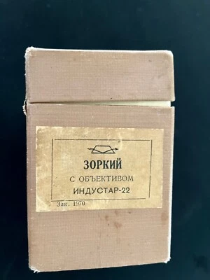 Agréable ! Zorki Russe Distancemètre RF 35mm Caméra 50mm F/3.5 Lentille & Cas - Photo 1/4
