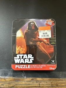 Star Wars Puzzle In Collectble Tin Puzzle 50 PC 5x7" New Sealed - Picture 1 of 1