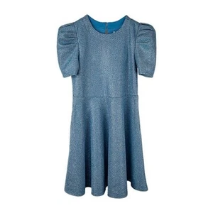Emerald Sundae Girls 2pc Short Puffed Slv Dress Sky XS (6-6x) NWOT (917) - Picture 1 of 4