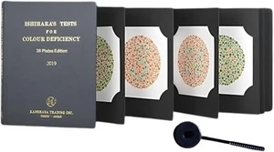 Ishihara Test Chart Books for Color Deficiency 38 Plates with User Manual and On - Picture 1 of 3