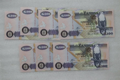 ZAMBIA - 7 OLD BANKNOTES B27 #468 Cover