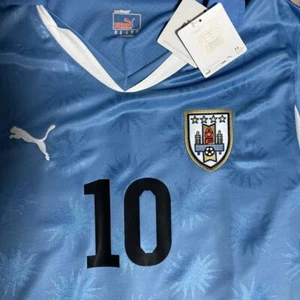 2010 WC Jersey Forlan 10 URUGUAY Futbol XL(US HOME L) Camiseta Diego - Picture 1 of 6