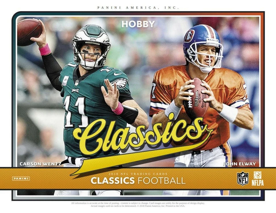 2018 Panini Classics NFL Football - PICK YOUR CARD - COMPLETE YOUR SET #1-200  - Image 1 of 1