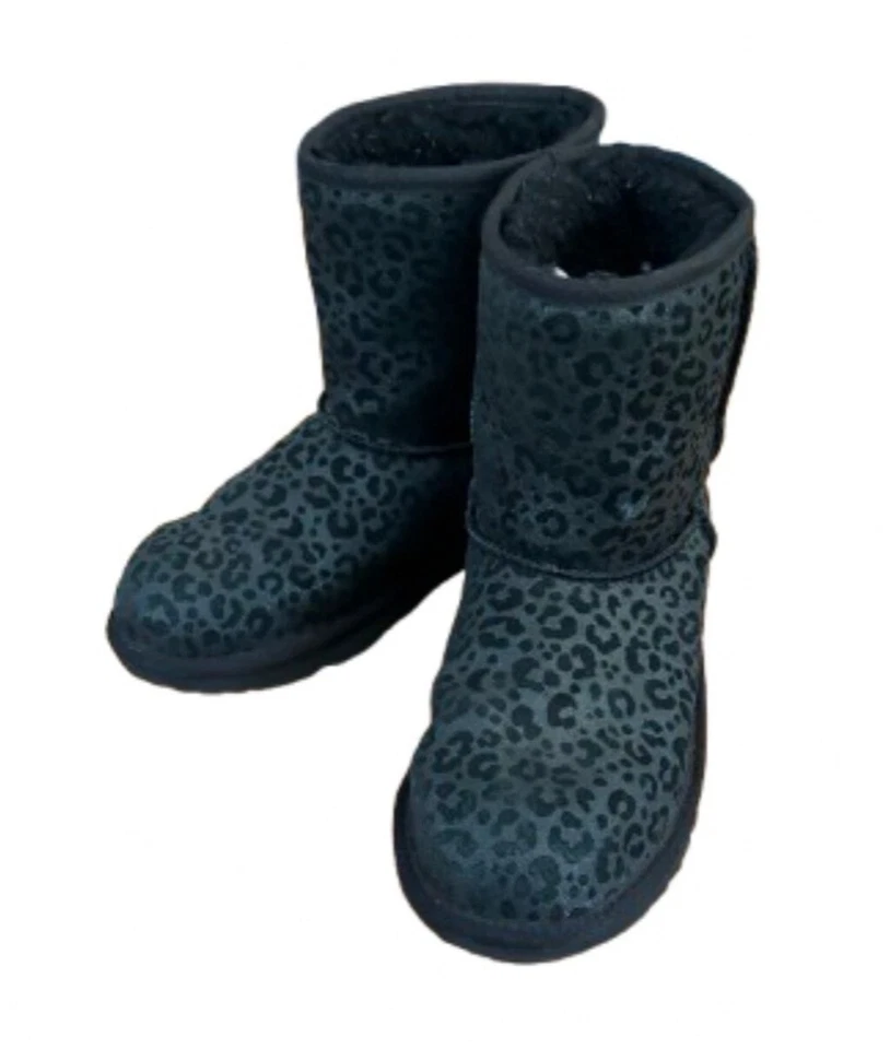 UGG Classic Leopard print Black Boots, Women’s SZ 5 - Image 1 of 4