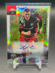 2021 Topps Chrome Sapphire MLS Autograph #61 Julian Gressel - Picture 1 of 2