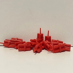 15 Genuine LEGO Red Minifigure Dynamite Sticks (t17) - Picture 1 of 2