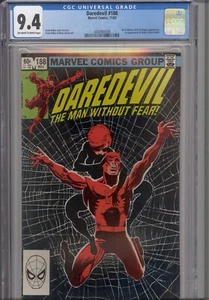 Daredevil #188 CGC 9.4 1982 Marvel Frank Miller copertina e app Vedova Nera - Foto 1 di 7