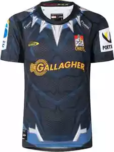 Waikato Chiefs 2025 Mens Black Panther Marvel Jersey S-7XL - Picture 1 of 3