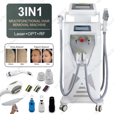 3IN1 1064NM 532NM RF OPT YAG Diode Laser Tätowierung Haar Entfernung Maschine - Bild 1 von 4