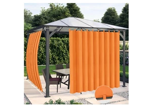 OutdoorLines Wasserdichte Outdoor Vorhänge für Terrasse - Winddicht Tab Top Pavillon... - Bild 1 von 8