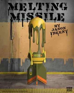 Melting Missile 10" Polystone Statue by Mighty Jaxx x Jason Freeny - Picture 1 of 9