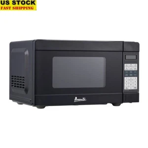 Compact Microwave Oven 900Watts 6 Cooking Modes Timer Auto Defrost Turntable New - Picture 1 of 6