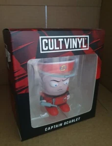 Cult Vinyl Captain Scarlett Figure 2017 Planet Replicas 50th anniversary - Picture 1 of 6