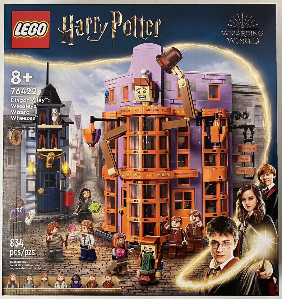 Lego Harry Potter 76422 Weasleys' Wizard Wheezes revelado