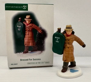 Dept 56 Christmas In The City Series-Dressed For Success #59457 Milano Of Italy - Picture 1 of 8