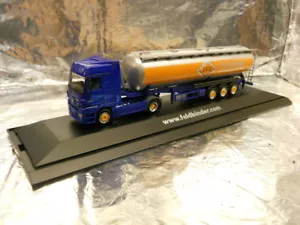 ** Herpa 284523 Mercedes Benz Actros LH Tank Semitraler Feldbinder 1:87 Scale - Picture 1 of 2