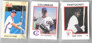 3 DIFFERENT MINOR LEAGUE BASEBALL SETS-PAWTUCKET,COLUMBUS & JACKSON LOT - Picture 1 of 1