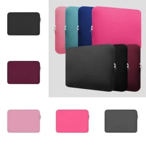 Soft Laptop Bag 11 13 14 15 15.6 Inch Case Tablet Laptop Sleeve Liner Cover - Picture 1 of 64